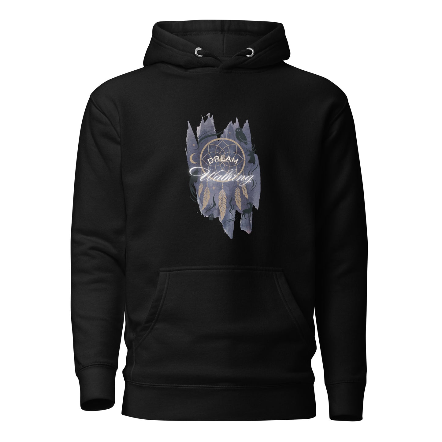 Dream Walking Hoodie – Lucid Soul Travel and Astral Journey Symbol by Mernog