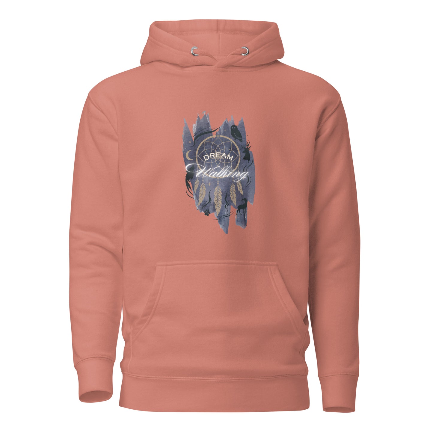 Dream Walking Hoodie – Lucid Soul Travel and Astral Journey Symbol by Mernog