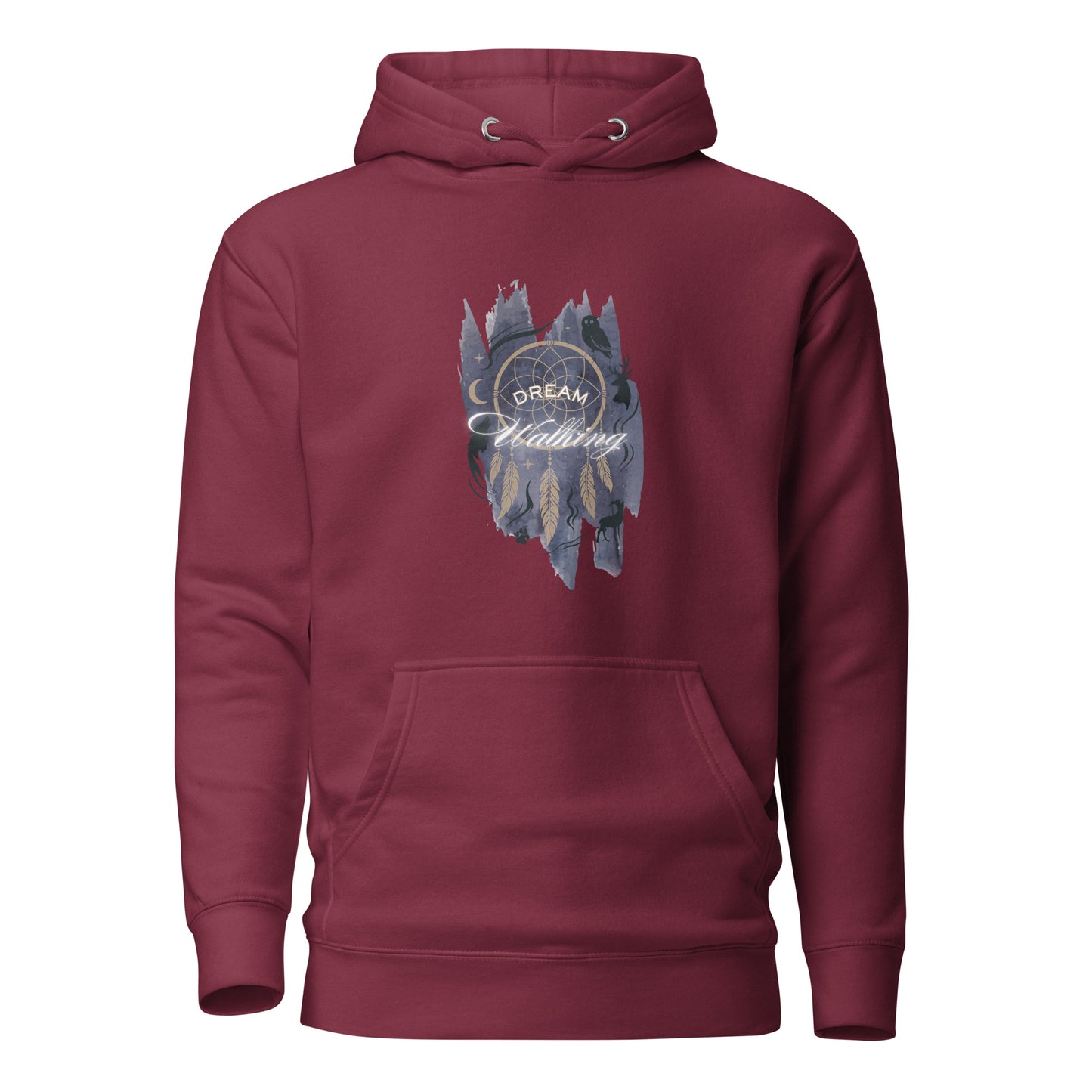 Dream Walking Hoodie – Lucid Soul Travel and Astral Journey Symbol by Mernog