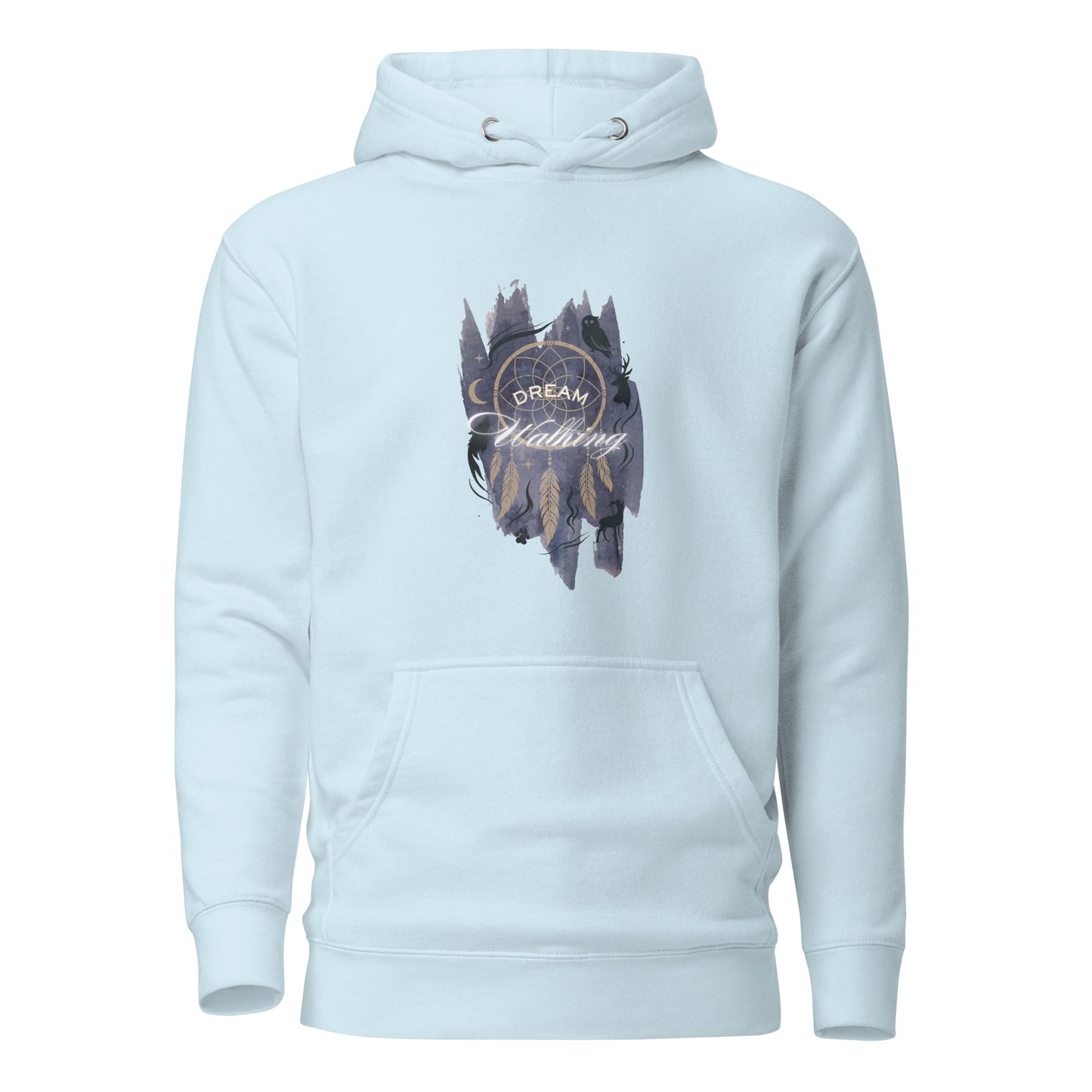 Dream Walking Hoodie – Lucid Soul Travel and Astral Journey Symbol by Mernog