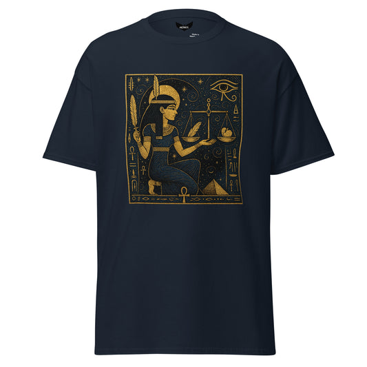 The Duat Passage T-Shirt – Egyptian Underworld Journey Symbol by Mernog