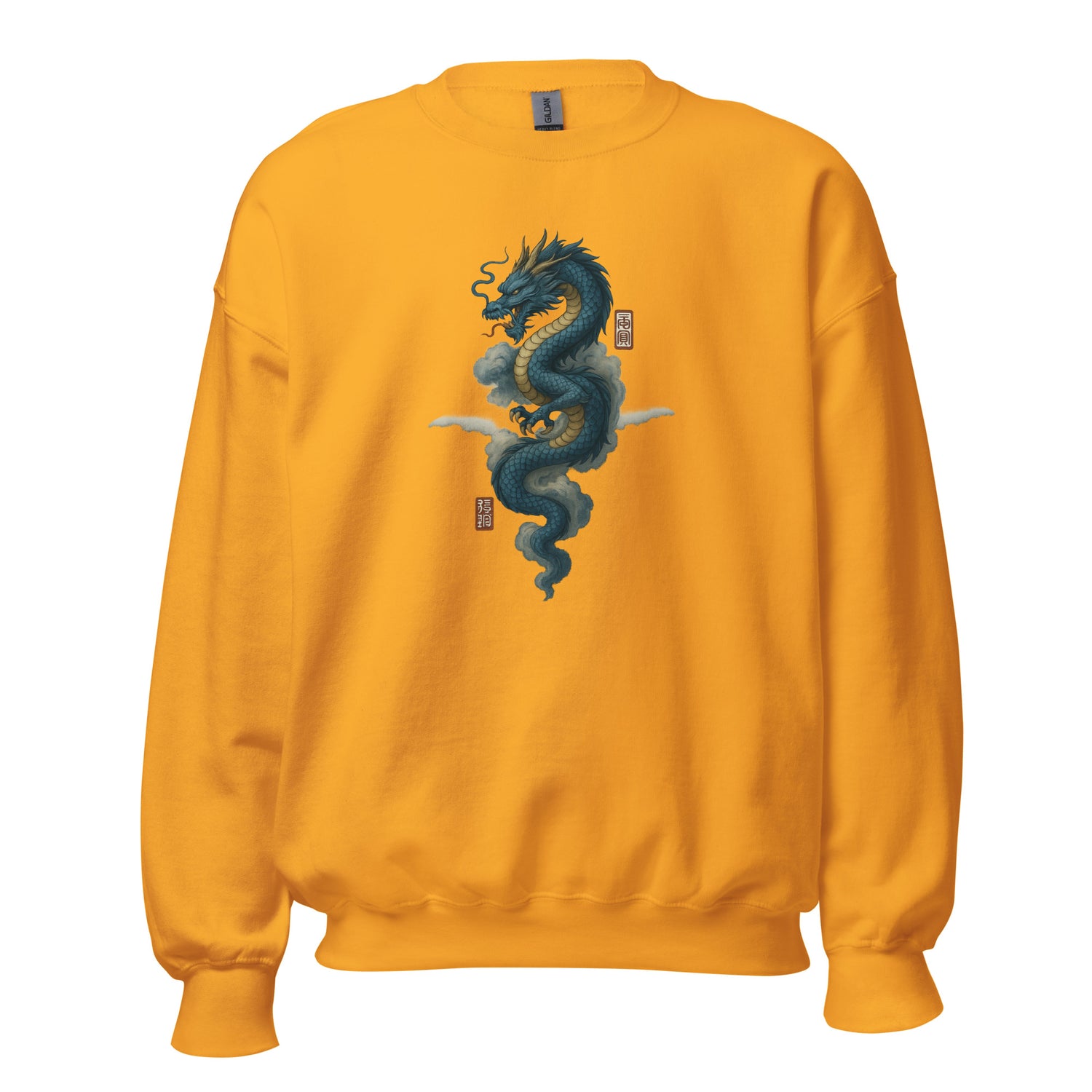 Dragon Spirit Sweatshirt – Mythic Power Sigil Pullover by Mernog