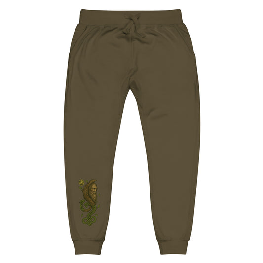“Celtic Roots Sweatpants – Tree of Life Knot Symbol Spiritual Joggers by Mernog”