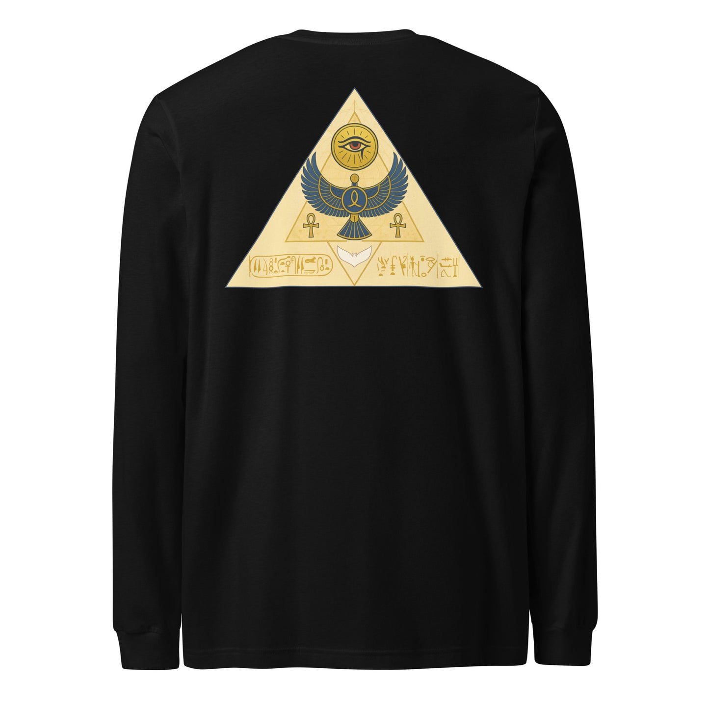 Seal of the Solar Covenant Long Sleeve Tee – Sacred Sun Sigil Shirt by Mernog