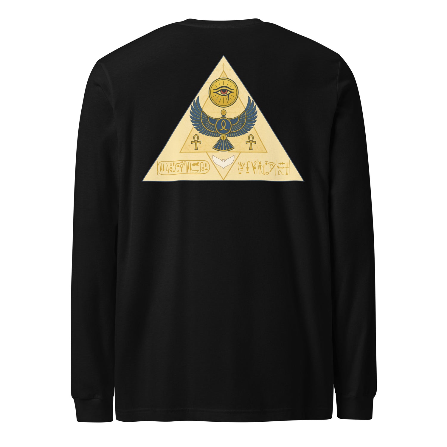 Seal of the Solar Covenant Long Sleeve Tee – Sacred Sun Sigil Shirt by Mernog