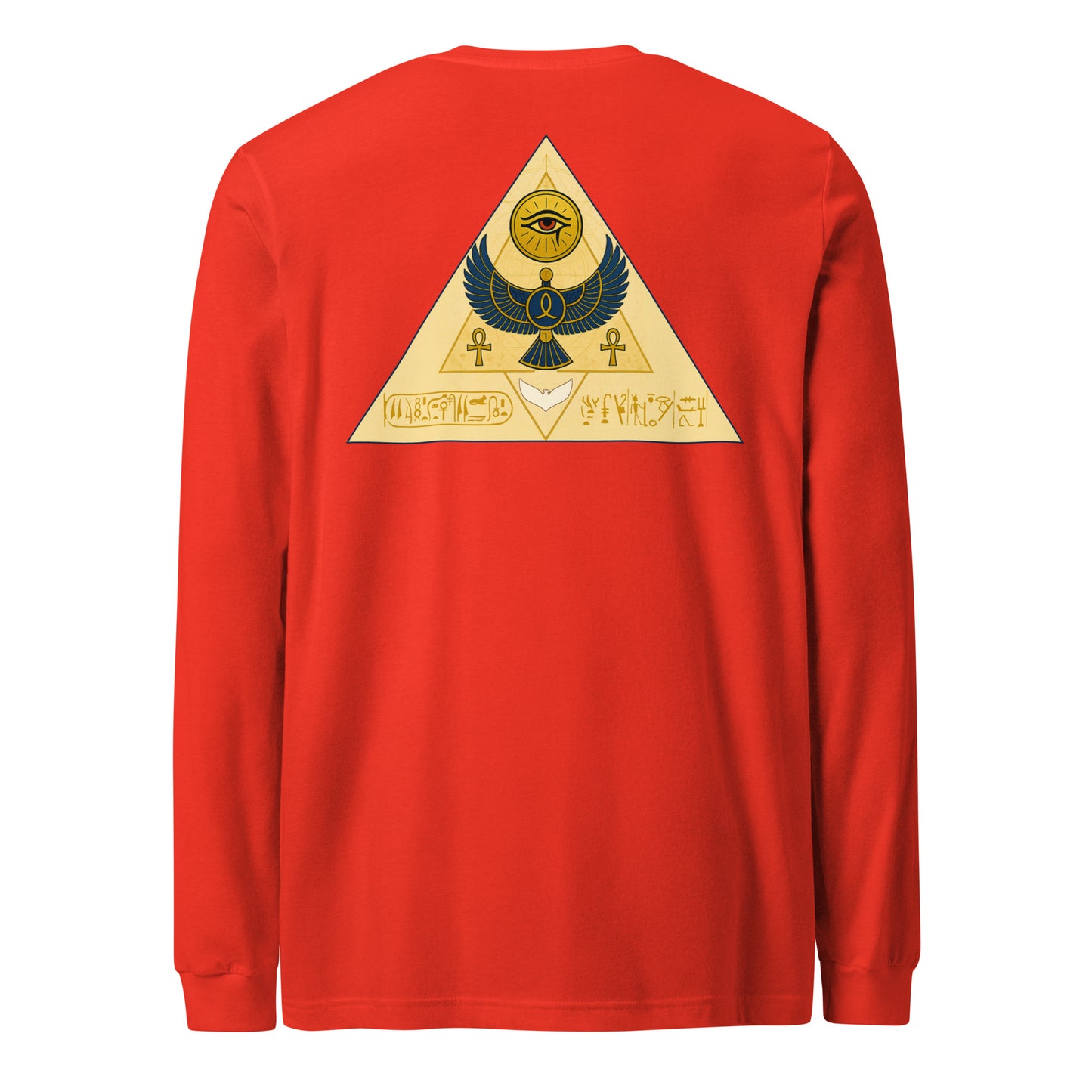 Seal of the Solar Covenant Long Sleeve Tee – Sacred Sun Sigil Shirt by Mernog