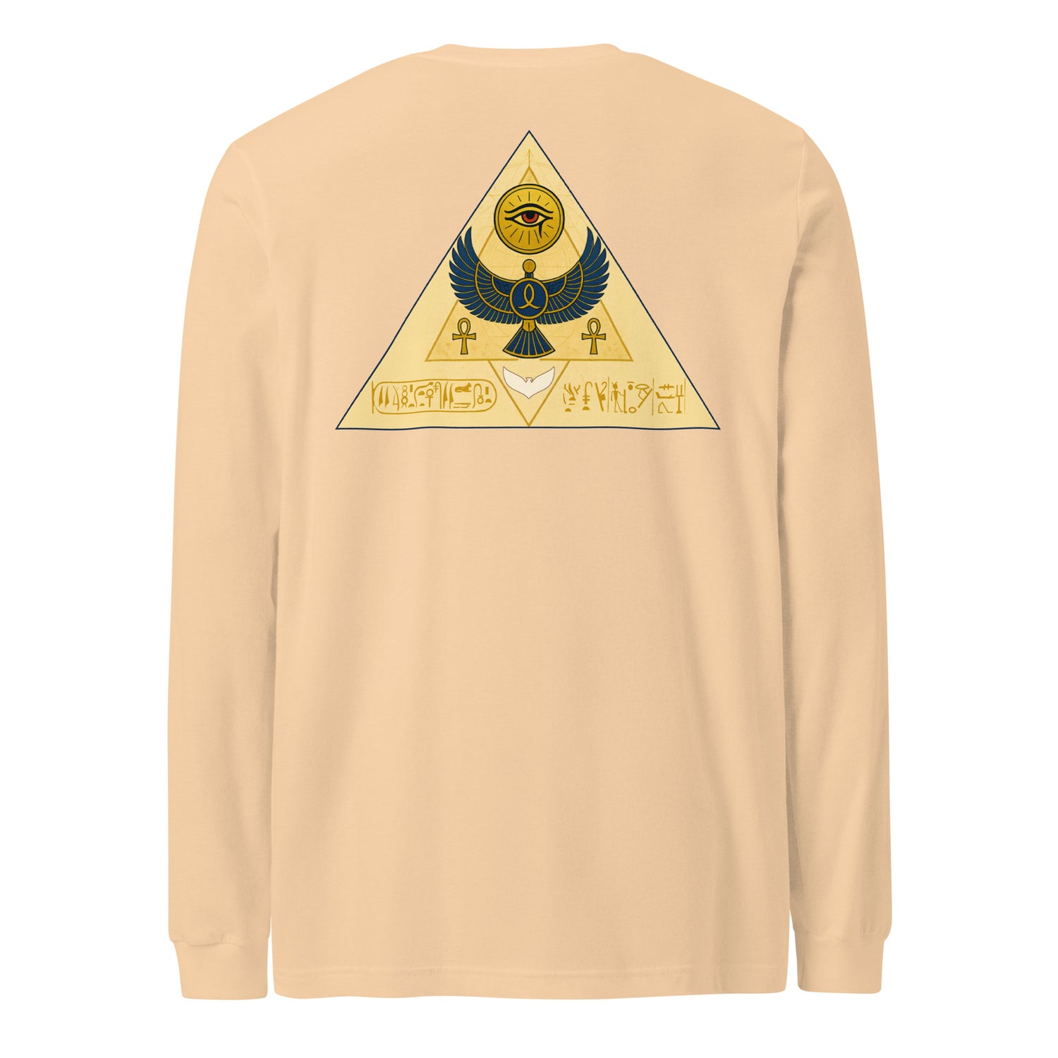 Seal of the Solar Covenant Long Sleeve Tee – Sacred Sun Sigil Shirt by Mernog