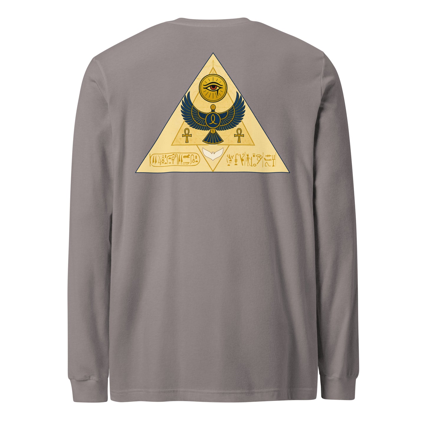 Seal of the Solar Covenant Long Sleeve Tee – Sacred Sun Sigil Shirt by Mernog