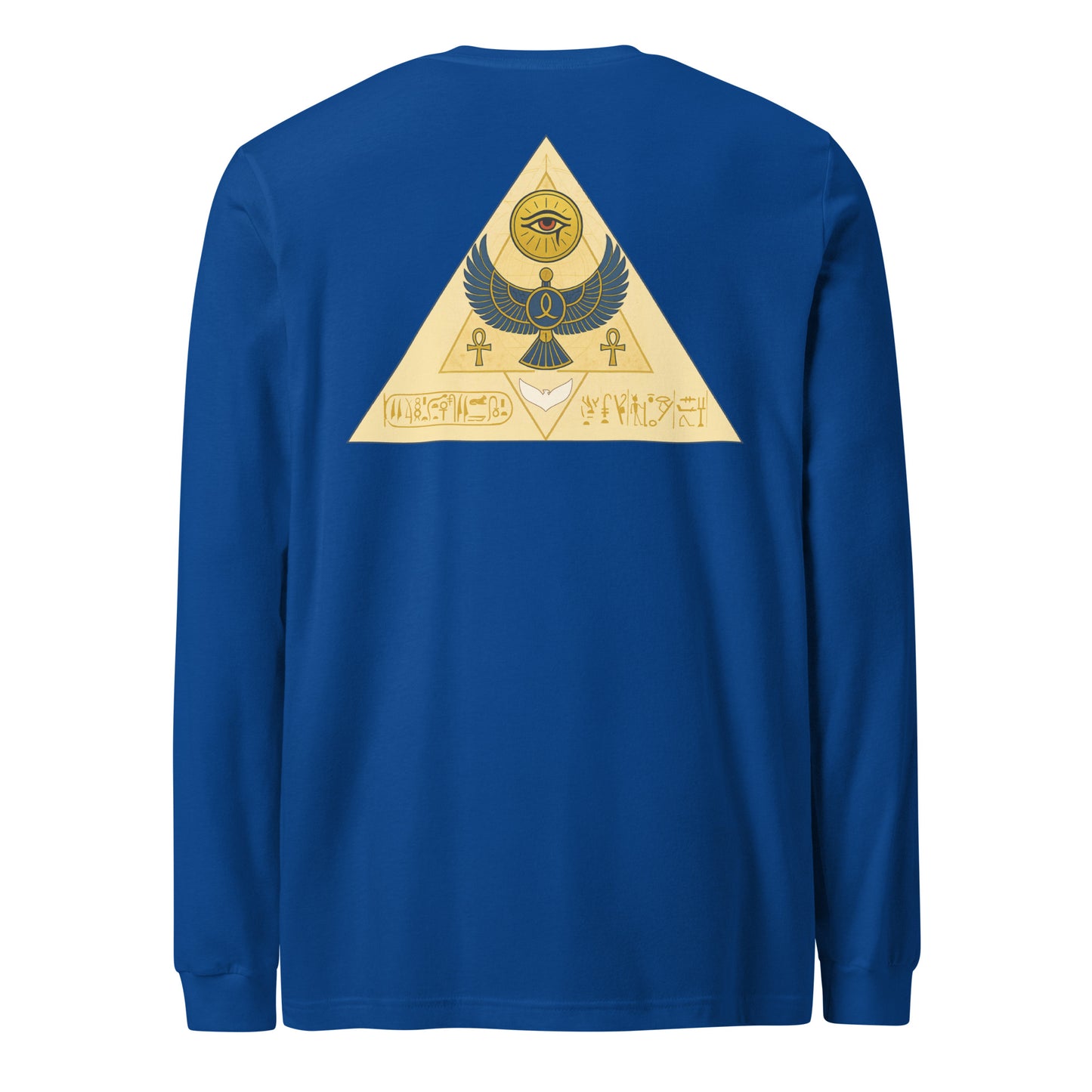 Seal of the Solar Covenant Long Sleeve Tee – Sacred Sun Sigil Shirt by Mernog