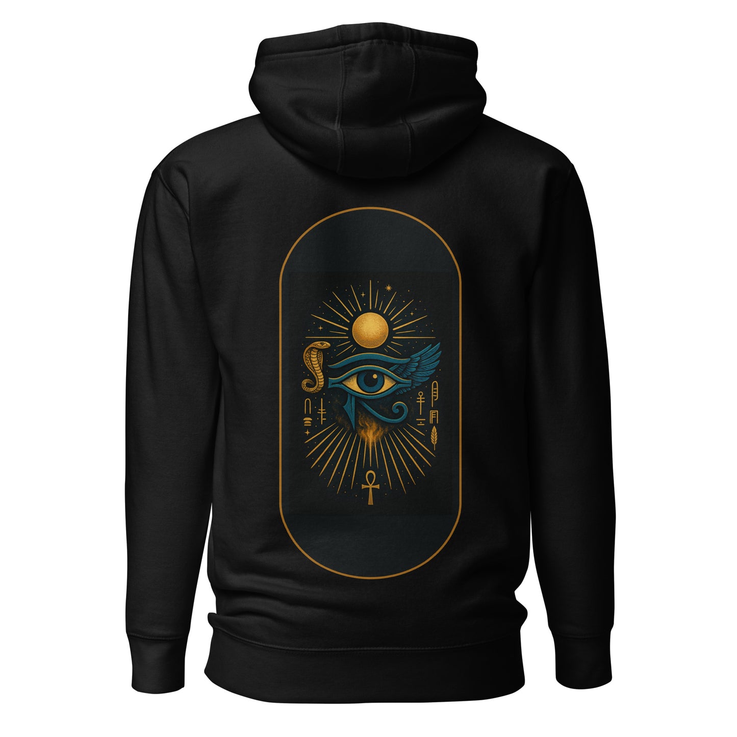 Eye of Becoming Hoodie – Visionary Esoteric Symbol for Inner Awakening by Mernog