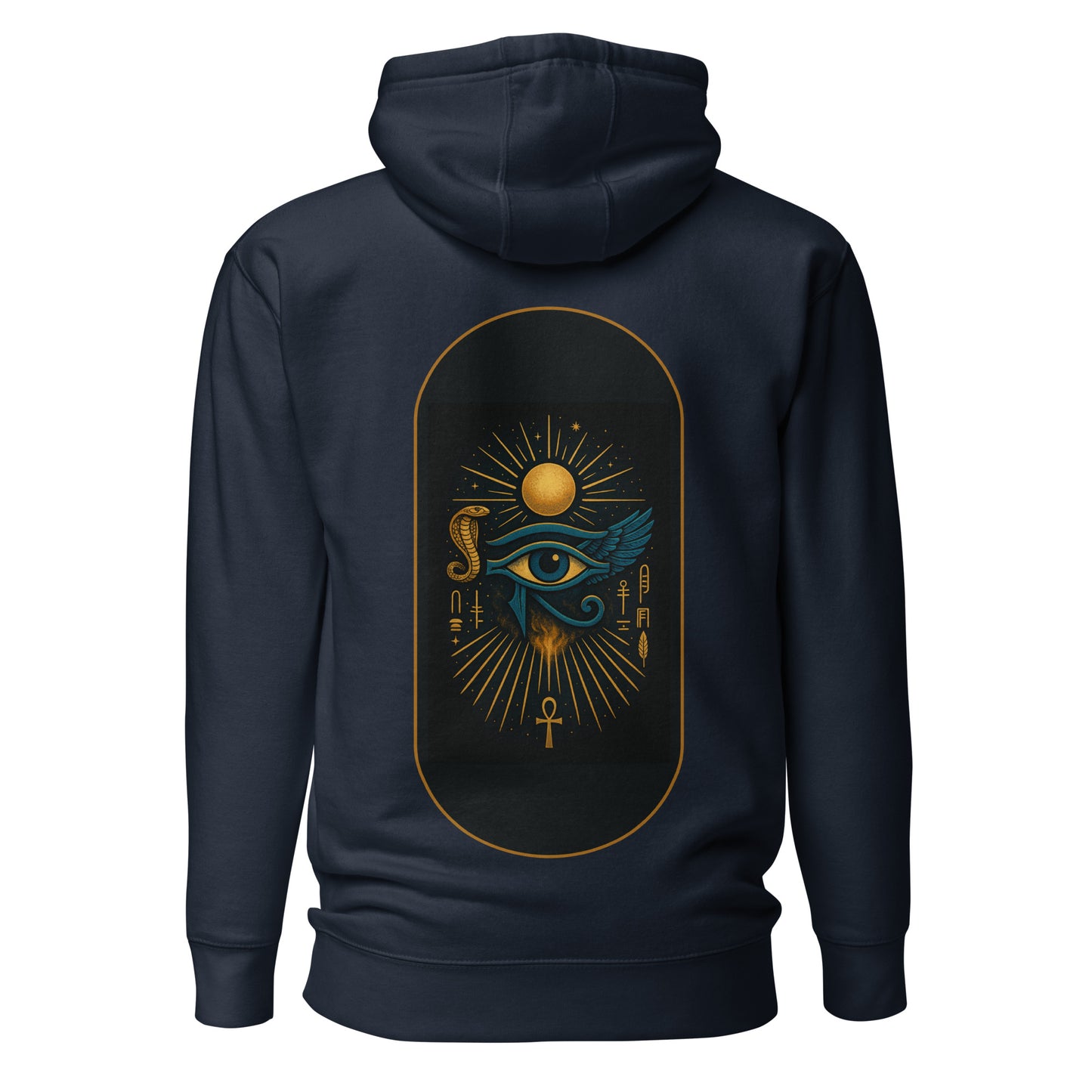 Eye of Becoming Hoodie – Visionary Esoteric Symbol for Inner Awakening by Mernog