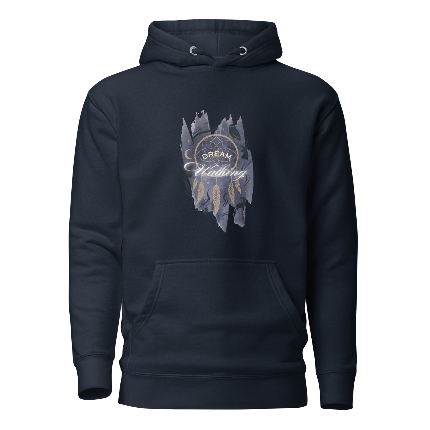 Dream Walking Hoodie – Lucid Soul Travel and Astral Journey Symbol by Mernog