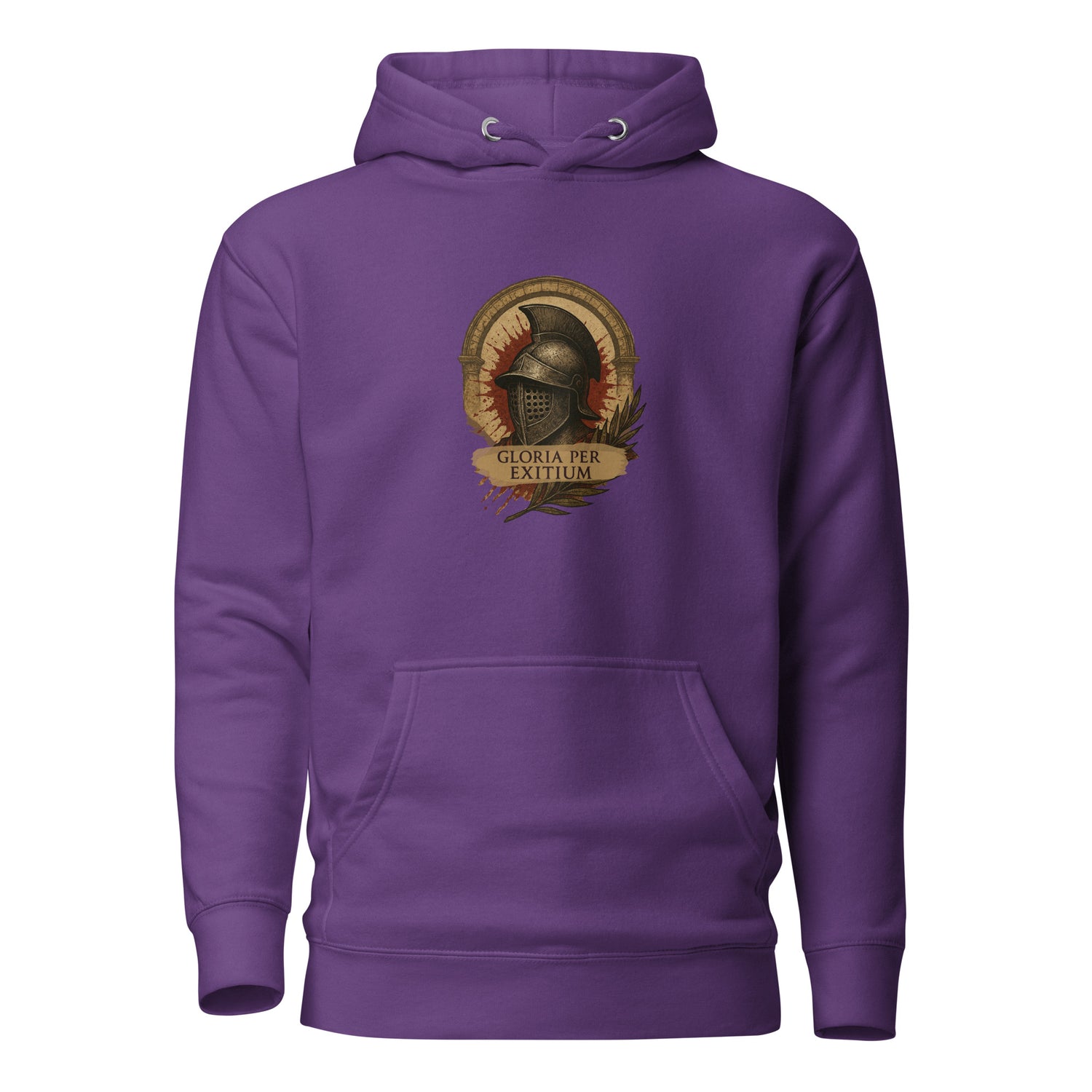 Gloria Per Exitium Hoodie – Glory Through Destruction Phoenix Rebirth Design by Mernog