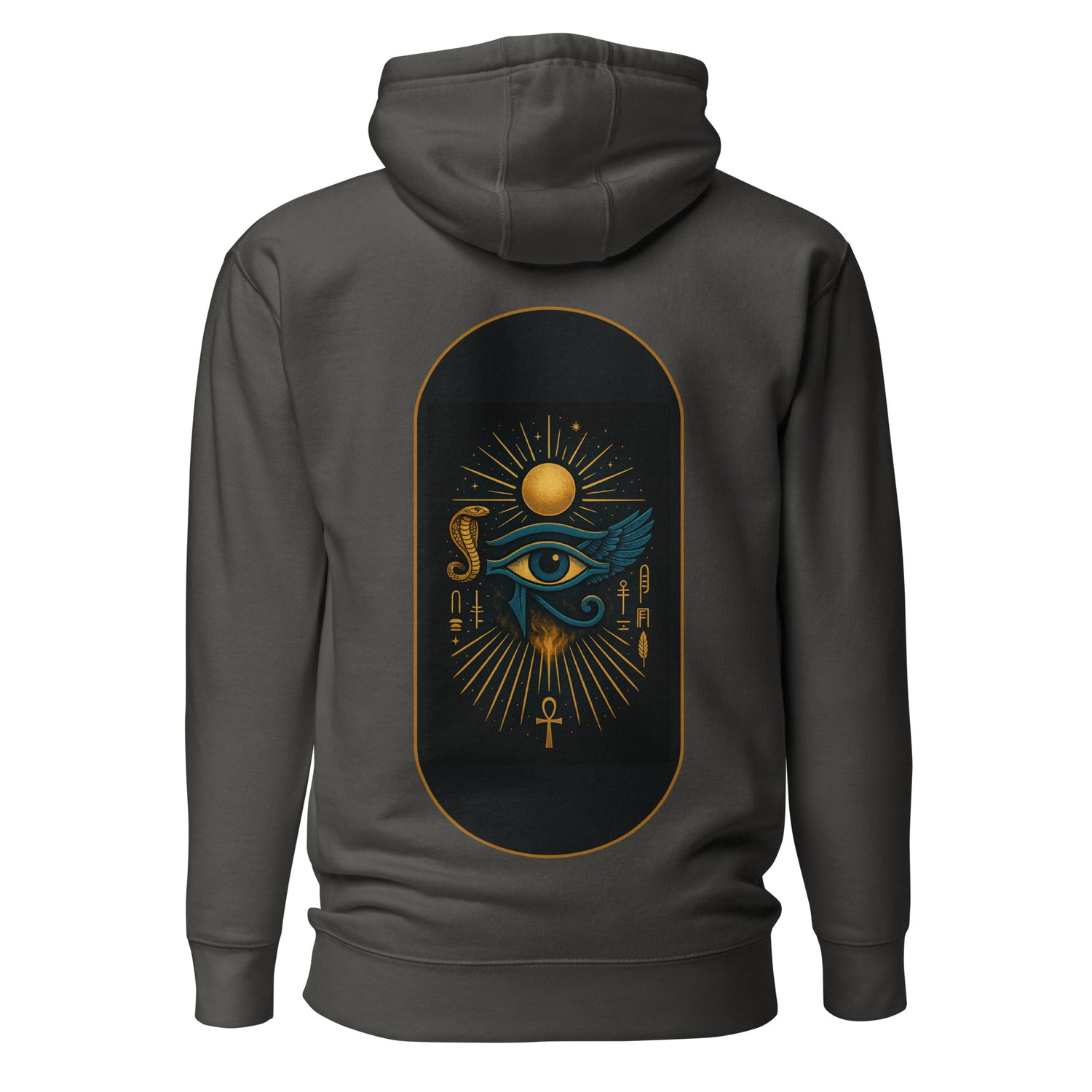 Eye of Becoming Hoodie – Visionary Esoteric Symbol for Inner Awakening by Mernog