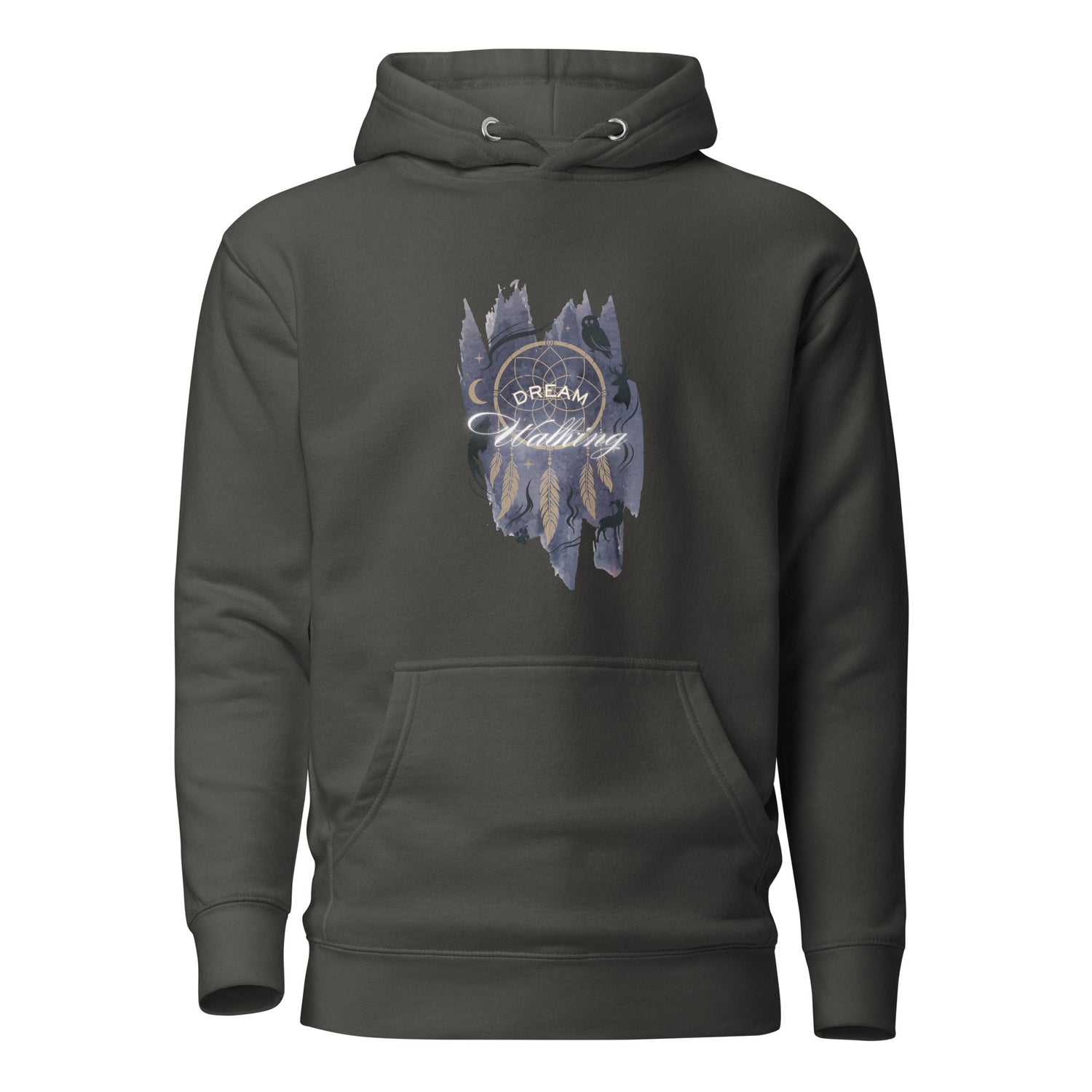 Dream Walking Hoodie – Lucid Soul Travel and Astral Journey Symbol by Mernog