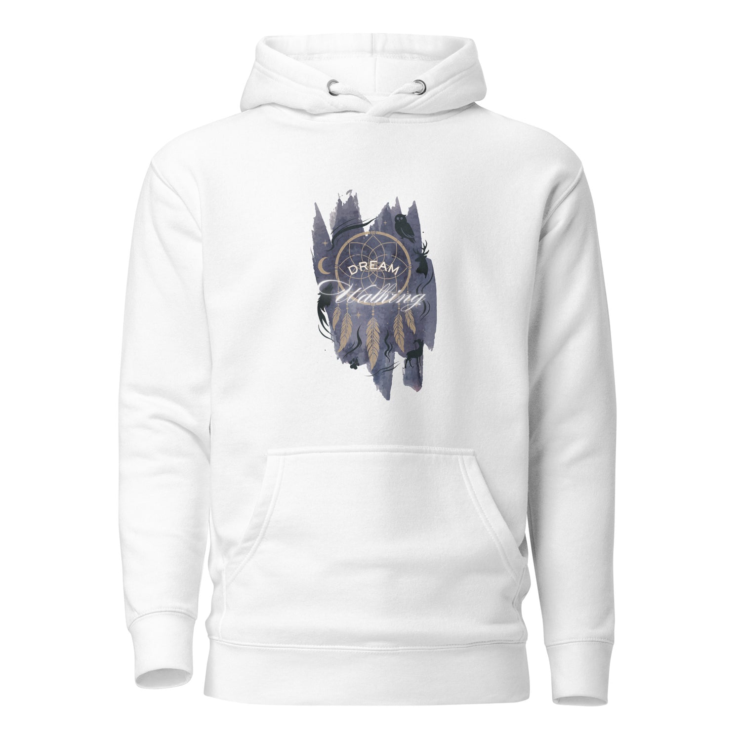 Dream Walking Hoodie – Lucid Soul Travel and Astral Journey Symbol by Mernog