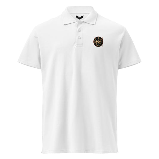 Ifá Bone Oracle Polo Shirt – Yoruba Divination Symbol by Mernog